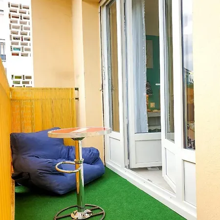 Apartment Cosy Summer - T3 - Parc Des Expositions - 2 Balcons & Stationnement Gratuit Pau