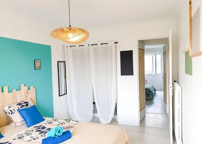 Apartamento Cosy Summer - T3 - Parc Des Expositions - 2 Balcons & Stationnement Gratuit